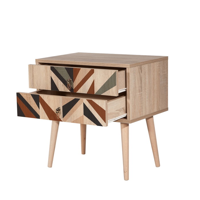 Hanah Home City Triangle Multicolor Hanah Home City Triangle Multicolor